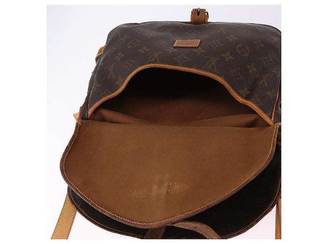 LOUIS VUITTON Borsa a Spalla Monogram Saumur 30 M42256 LV Auth hk3976 Monogramma - vista 16