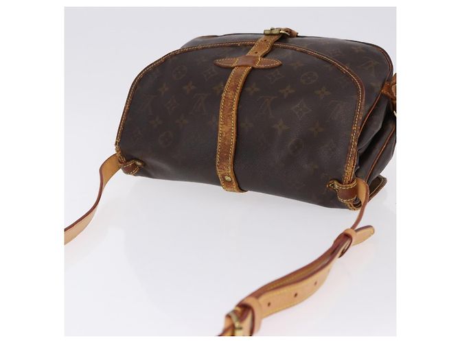 LOUIS VUITTON Borsa a Spalla Monogram Saumur 30 M42256 LV Auth hk3976 Monogramma - vista 6