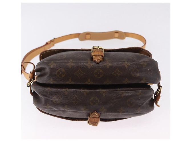 LOUIS VUITTON Borsa a Spalla Monogram Saumur 30 M42256 LV Auth hk3976 Monogramma - vista 9