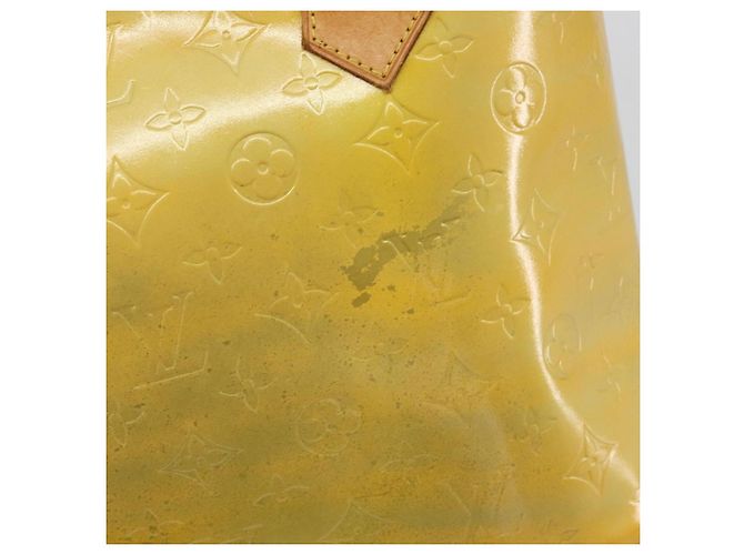 LOUIS VUITTON Borsa Monogram Vernis Houston Gris M91053 LV Auth ep15598 Grigio - vista 10