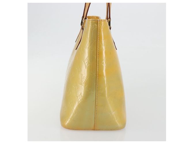 LOUIS VUITTON Borsa Monogram Vernis Houston Gris M91053 LV Auth ep15598 Grigio - vista 3