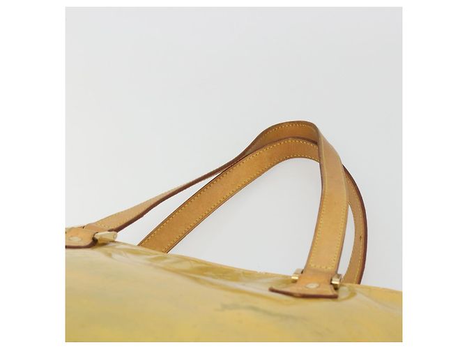 LOUIS VUITTON Borsa Monogram Vernis Houston Gris M91053 LV Auth ep15598 Grigio - vista 8