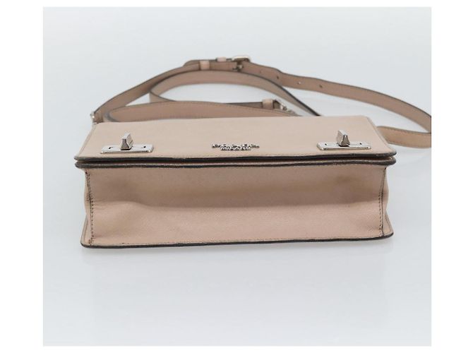 Saffiano Bolsa PRADA em couro Safiano 2way Rosa Prata Auth bs36289 - vista 11