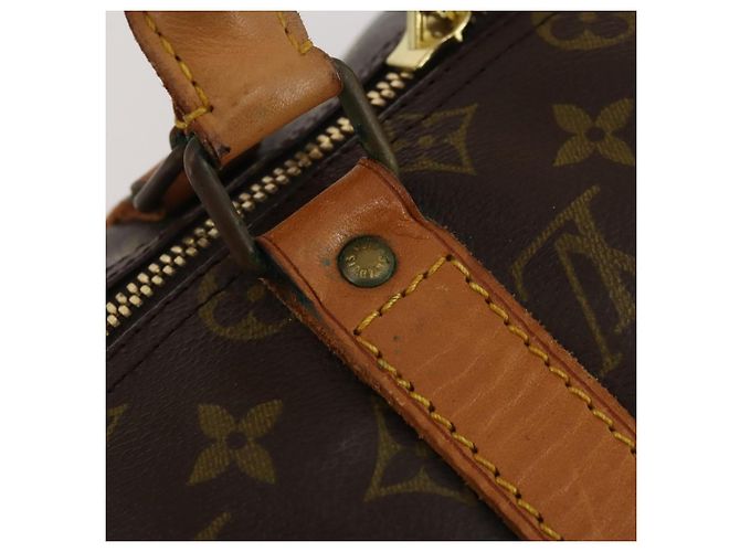 LOUIS VUITTON Borsa Boston Monogram Keepall 50 M41426 LV Auth 193007A Monogramma - vista 14