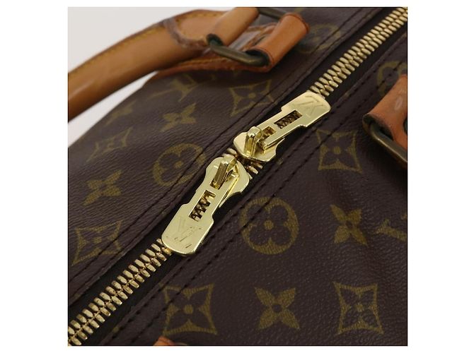 LOUIS VUITTON Borsa Boston Monogram Keepall 50 M41426 LV Auth 193007A Monogramma - vista 17