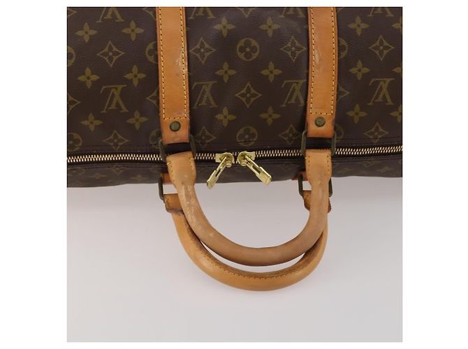 LOUIS VUITTON Borsa Boston Monogram Keepall 50 M41426 LV Auth 193007A Monogramma - vista 7