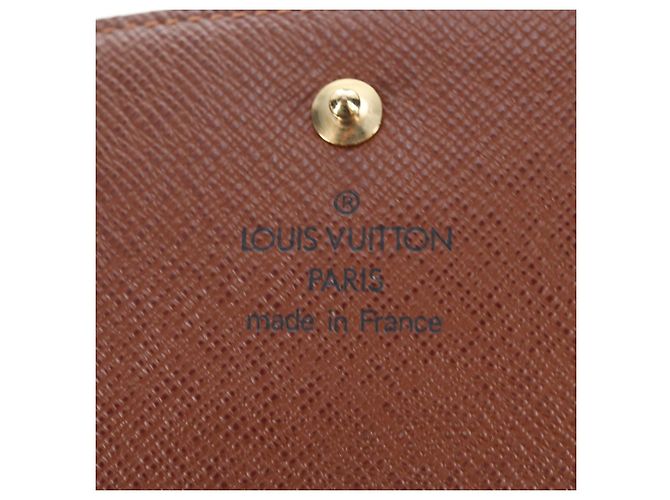 LOUIS VUITTON Monogram Porte Monnaie Bier Cartes Crdit M61652 LV Auth am12191V Monogramma - vista 18