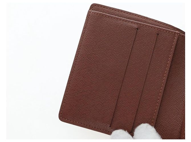 LOUIS VUITTON Monogram Porte Monnaie Bier Cartes Crdit M61652 LV Auth am12191V Monogramma - vista 19