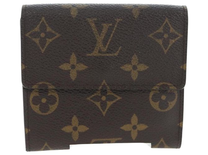 LOUIS VUITTON Monogram Porte Monnaie Bier Cartes Crdit M61652 LV Auth am12191V Monogramma - vista 2