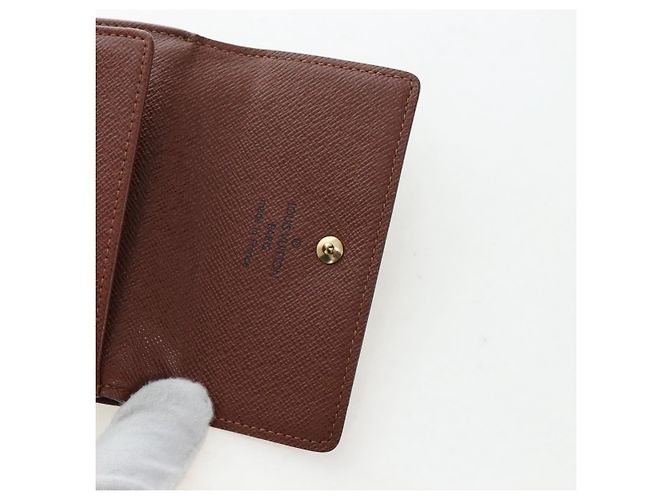 LOUIS VUITTON Monogram Porte Monnaie Bier Cartes Crdit M61652 LV Auth am12191V Monogramma - vista 21