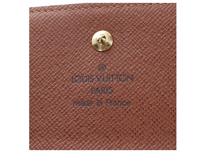 LOUIS VUITTON Monogram Porte Monnaie Bier Cartes Crdit M61652 LV Auth am12191V Monogramma - vista 24