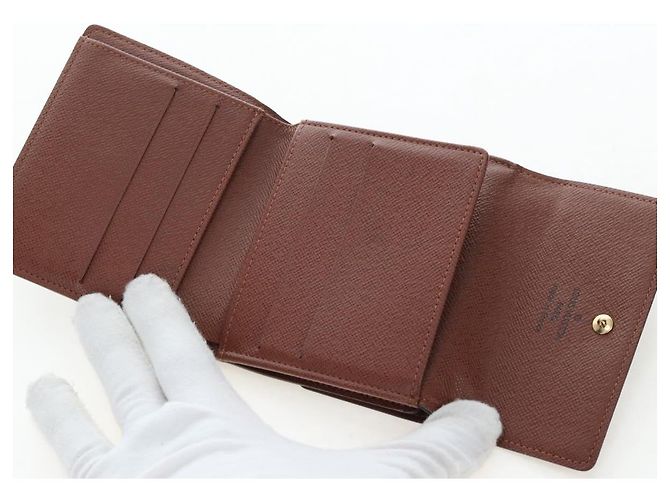 LOUIS VUITTON Monogram Porte Monnaie Bier Cartes Crdit M61652 LV Auth am12191V Monogramma - vista 9