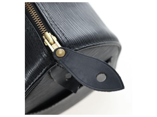 LOUIS VUITTON Epi Speedy 25 Hand Bag Black M59042 LV Auth am12144V Nero - vista 16