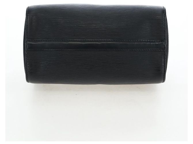 LOUIS VUITTON Epi Speedy 25 Hand Bag Black M59042 LV Auth am12144V Nero - vista 9