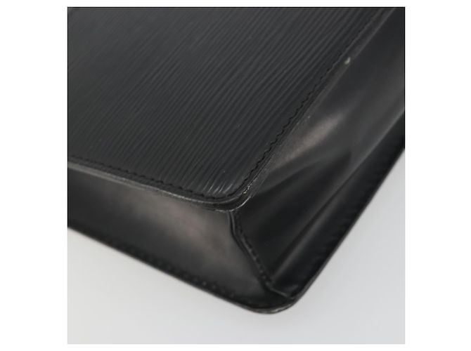 LOUIS VUITTON Epi Pochette Homme Clutch Nero M52522 LV Auth ep15569 - vista 14