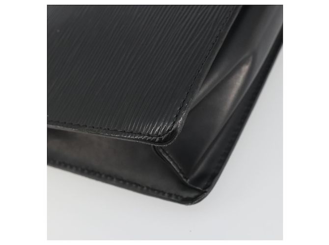LOUIS VUITTON Epi Pochette Homme Clutch Nero M52522 LV Auth ep15569 - vista 16