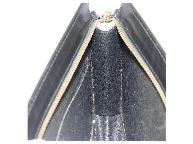 LOUIS VUITTON Epi Pochette Homme Clutch Nero M52522 LV Auth ep15569 - vista 18