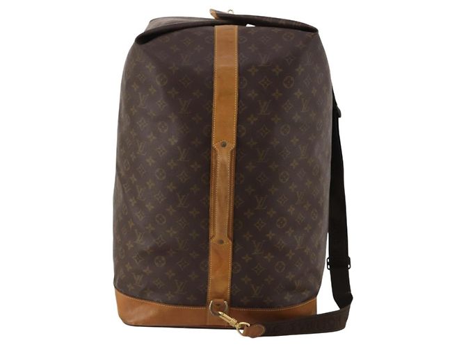 LOUIS VUITTON Monogram Sac Marine Shoulder Bag M41235 LV Auth 189698A - view 3