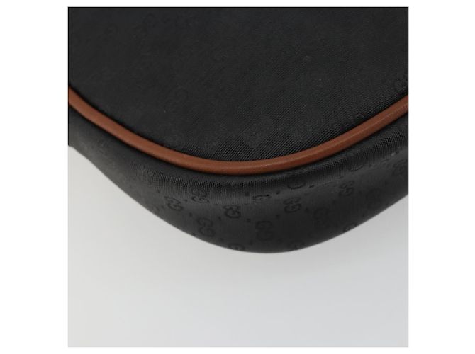 Borsa a Spalla GUCCI Micro GG Supreme Nera Oro 007 104 0013 Auth ep15607 Nero D'oro - vista 13