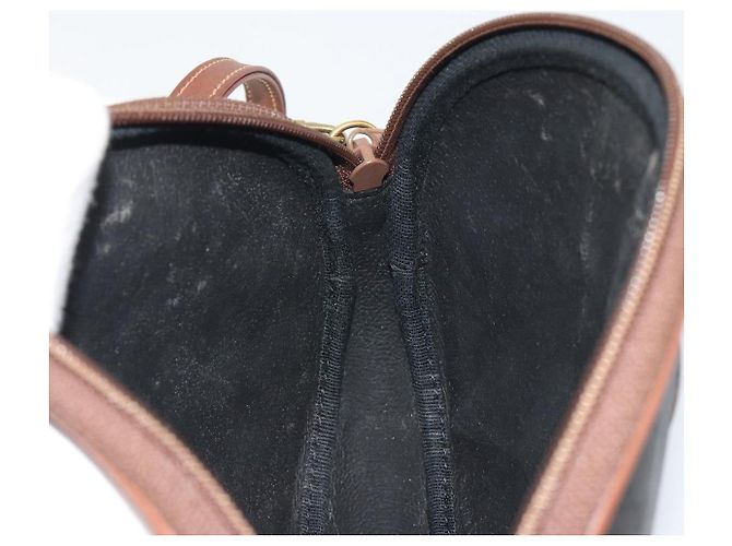 Borsa a Spalla GUCCI Micro GG Supreme Nera Oro 007 104 0013 Auth ep15607 Nero D'oro - vista 18