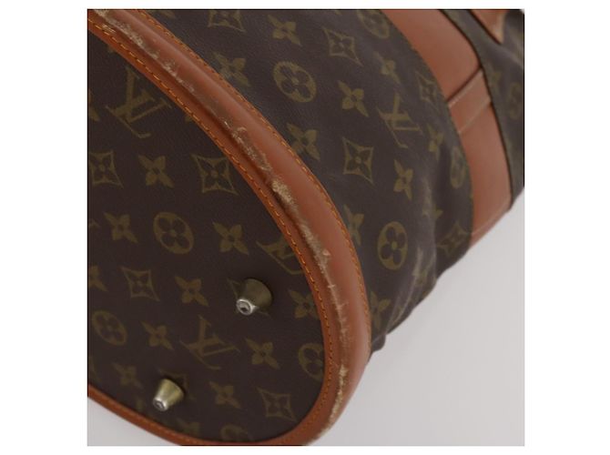 LOUIS VUITTON Monogram Bucket GM Tote Bag USA limited 2 Set LV Auth 192892 Monogramma - vista 19