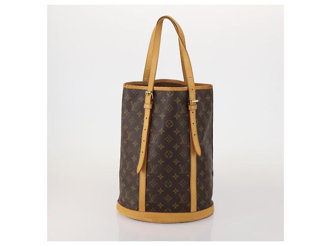 LOUIS VUITTON Monogram Bucket GM Tote Bag USA limited 2 Set LV Auth 192892 Monogramma - vista 3