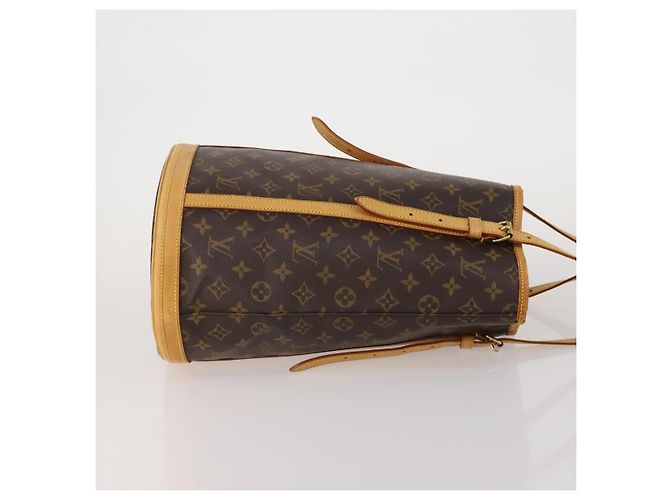 LOUIS VUITTON Monogram Bucket GM Tote Bag USA limited 2 Set LV Auth 192892 Monogramma - vista 4