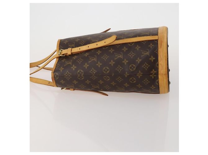LOUIS VUITTON Monogram Bucket GM Tote Bag USA limited 2 Set LV Auth 192892 Monogramma - vista 5