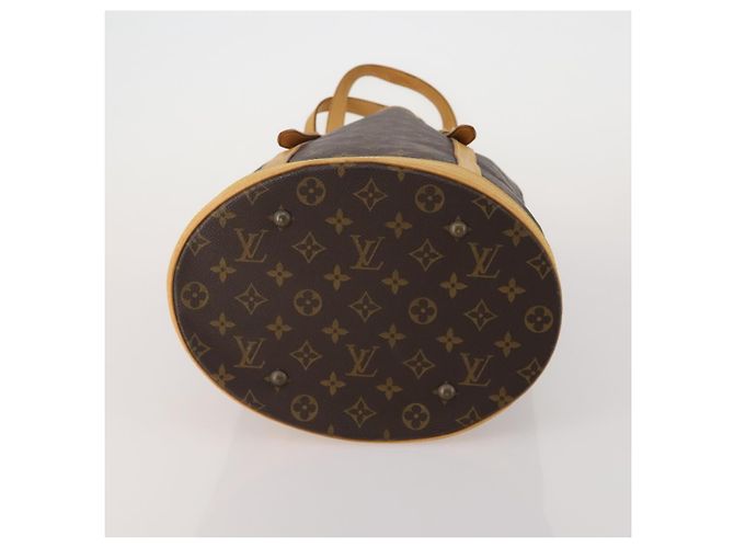 LOUIS VUITTON Monogram Bucket GM Tote Bag USA limited 2 Set LV Auth 192892 Monogramma - vista 9