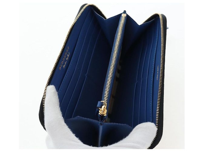 BURBERRY Christine Applique Round Wallet Leather Multicolor Gold Auth am12140V Multicolore D'oro - vista 17