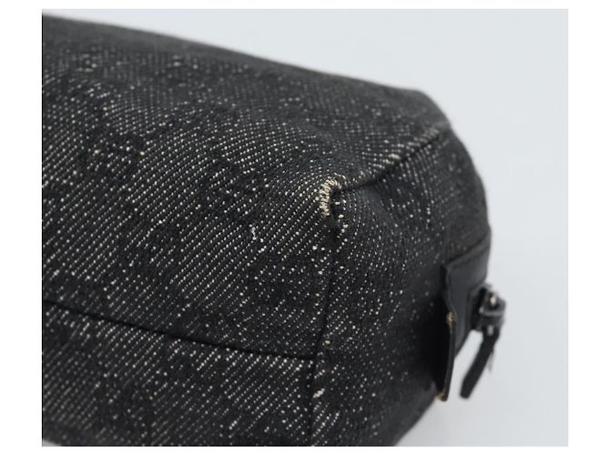Pochette GUCCI GG Canvas Nera 29595 0959 Auth hk3987 Nero - vista 10