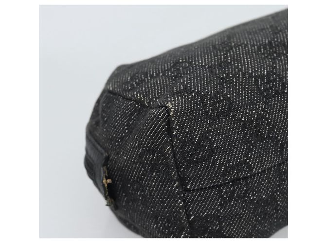 Pochette GUCCI GG Canvas Nera 29595 0959 Auth hk3987 Nero - vista 11