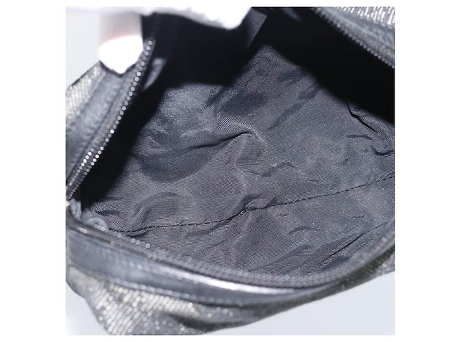 Pochette GUCCI GG Canvas Nera 29595 0959 Auth hk3987 Nero - vista 14