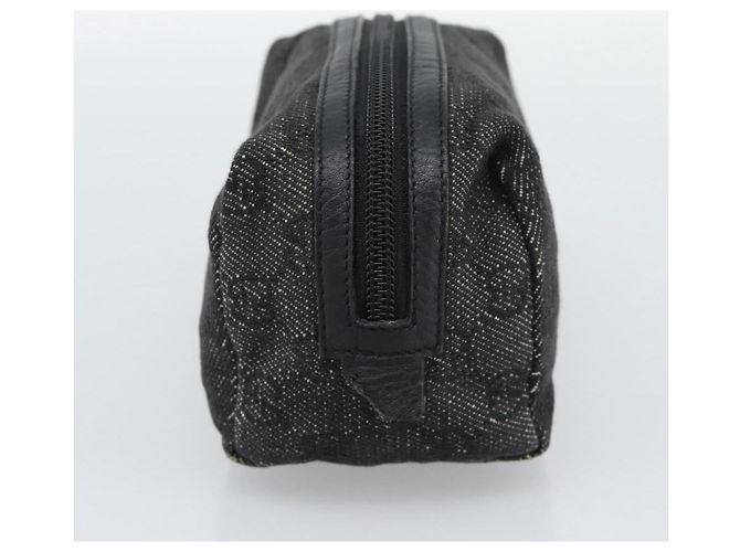 Pochette GUCCI GG Canvas Nera 29595 0959 Auth hk3987 Nero - vista 5