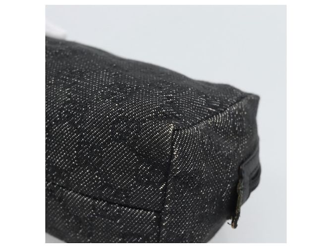 Pochette GUCCI GG Canvas Nera 29595 0959 Auth hk3987 Nero - vista 8