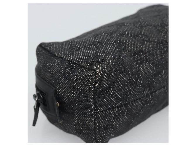 Pochette GUCCI GG Canvas Nera 29595 0959 Auth hk3987 Nero - vista 9