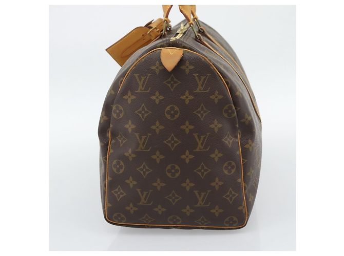 LOUIS VUITTON Borsa Boston Monogram Keepall 45 M41428 LV Auth 190343A Monogramma - vista 5