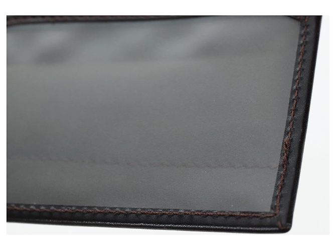 FENDI Zucca Canvas Bifold Wallet Black Brown Auth am12162V - view 18
