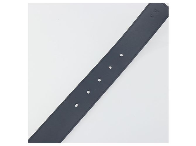 LOUIS VUITTON Cintura Monogram Ceinture Etropol Navy M0049 LV Auth ar14133M Blu navy - vista 11