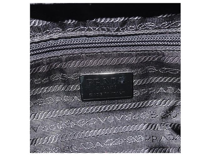 Borsa PRADA Velluto Rosso Argento Autentica bs36290 - vista 15