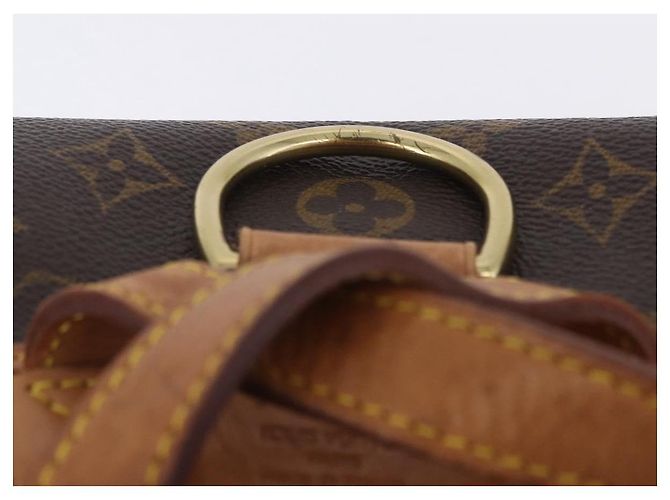 Zaino LOUIS VUITTON Monogram Montsouris MM M51136 LV Auth 194591 Monogramma - vista 14