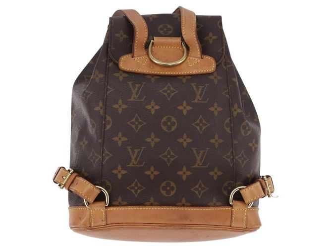 Zaino LOUIS VUITTON Monogram Montsouris MM M51136 LV Auth 194591 Monogramma - vista 2