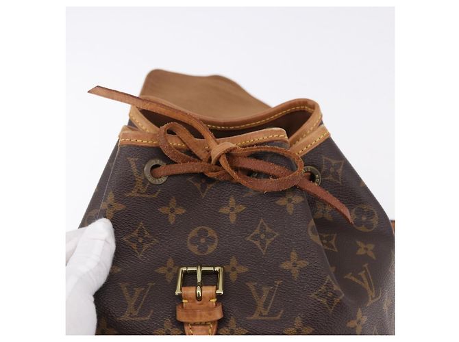 Zaino LOUIS VUITTON Monogram Montsouris MM M51136 LV Auth 194591 Monogramma - vista 22