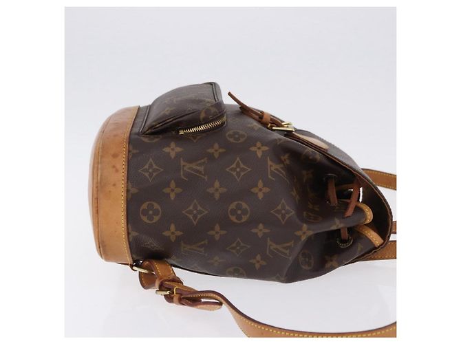 Zaino LOUIS VUITTON Monogram Montsouris MM M51136 LV Auth 194591 Monogramma - vista 3