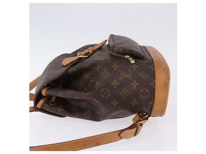 Zaino LOUIS VUITTON Monogram Montsouris MM M51136 LV Auth 194591 Monogramma - vista 4