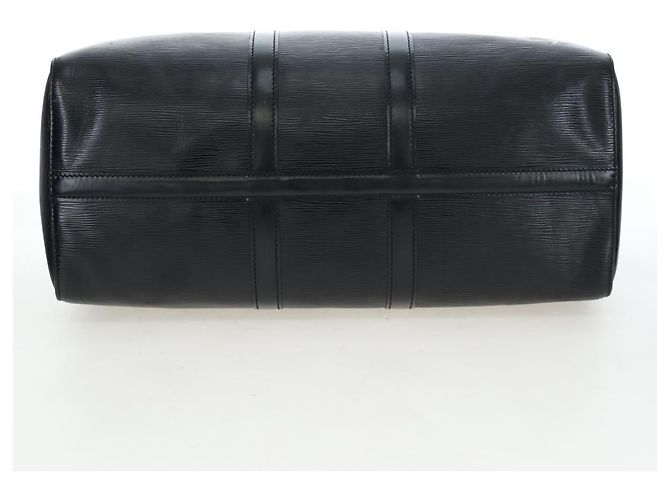 LOUIS VUITTON Epi Keepall 45 Boston Bag Black M42972 LV Auth 191863V Nero - vista 10