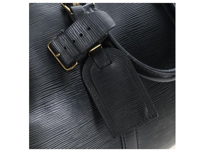 LOUIS VUITTON Epi Keepall 45 Boston Bag Black M42972 LV Auth 191863V Nero - vista 16