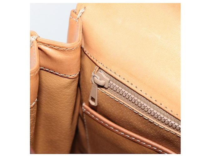 Céline CELINE Macadam Handtasche aus PVC und Leder Braun Goldfarben Authentisch ep15431 - Ansicht 20
