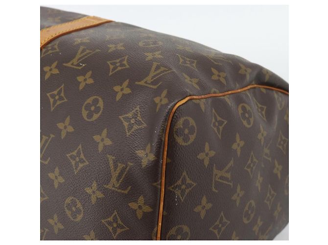 LOUIS VUITTON Borsa Boston Monogram Keepall 50 M41426 LV Auth 192652 Monogramma - vista 10