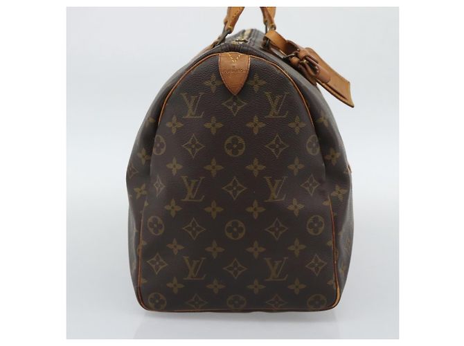 LOUIS VUITTON Borsa Boston Monogram Keepall 50 M41426 LV Auth 192652 Monogramma - vista 4